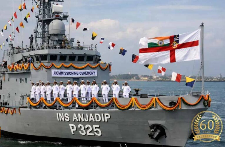 समंदर में भारत की बढ़ी मारक क्षमता: युद्धपोत अंजदीप की एंट्री से दुश्मनों में हड़कंप
