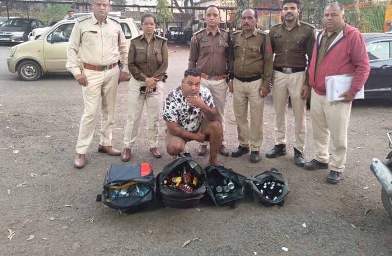 आबकारी विभाग की बड़ी कार्रवाई: भारी मात्रा में विदेशी मदिरा बरामद