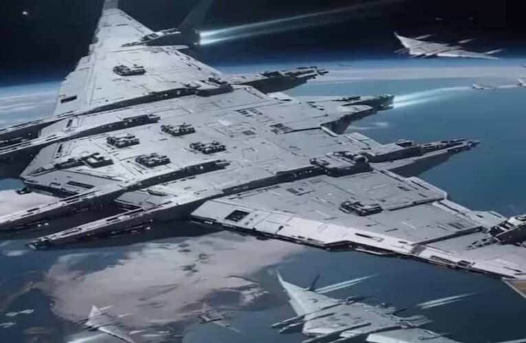 अंतरिक्ष में तैरने वाला युद्धपोत! 1.20 लाख टन वजनी, रोबोटिक जेट्स से लैस जहाज बना रहा चीन