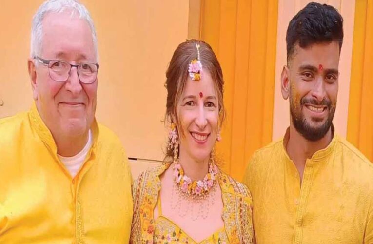 बेल्जियम में दोस्ती, सिंगरौली विवाह, भारतीय रिवाज से संदीप और शेरला बनेंगे जीवनसाथी, हल्दी की रस्म हुई पूरी