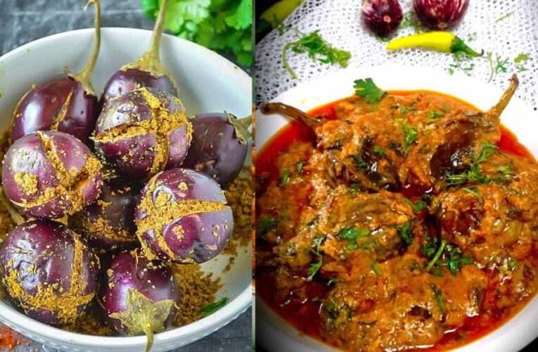 बैंगन मसाला ऐसे बनाएं, सब आपकी तारीफ करेंगे! मसाला बैंगन फ्राई और दही की खास ग्रेवी