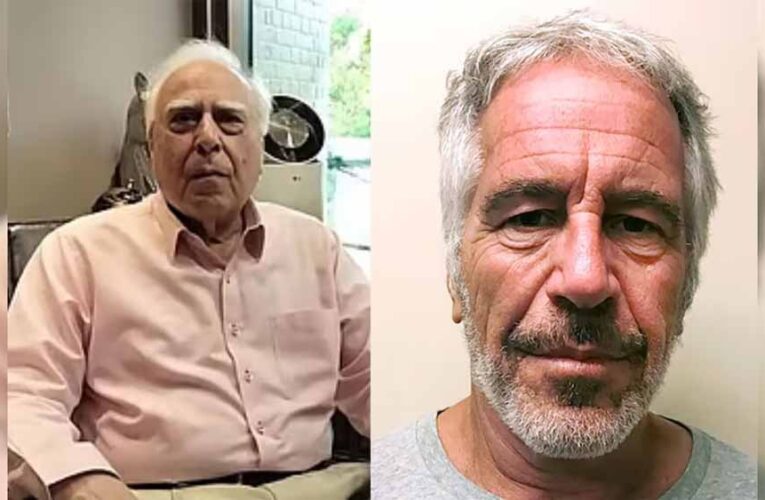 एपस्टीन फाइल्स को लेकर भाजपा ने कपिल सिब्बल को घेरा, राहुल गांधी से मांगा जवाब