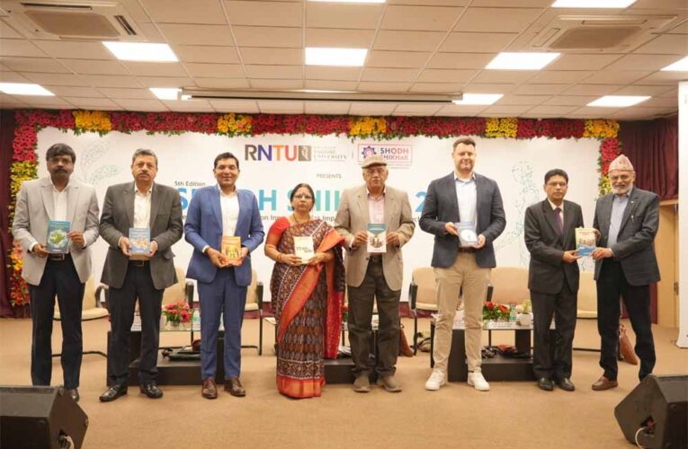 रबीन्द्रनाथ टैगोर विश्वविद्यालय में “शोध शिखर 2026” का भव्य शुभारंभ