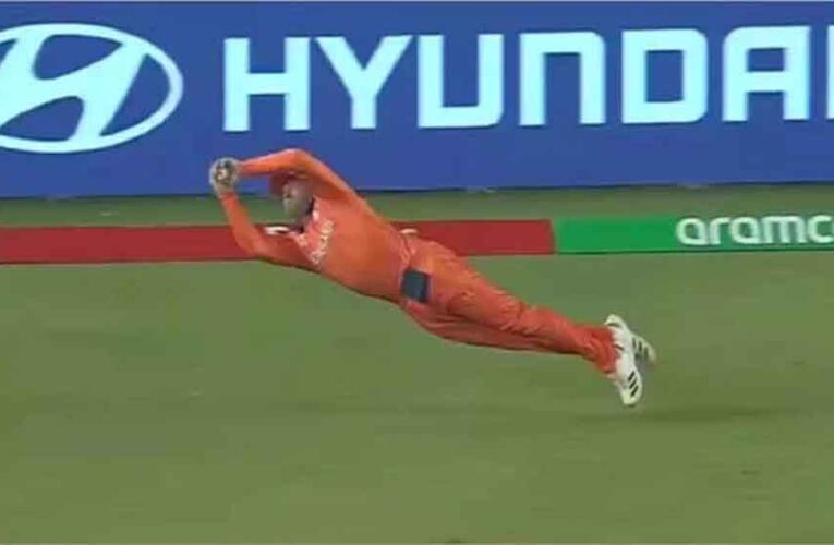 41 की उम्र में वैन डेर का कमाल, हवा में उड़कर पकड़ा टूर्नामेंट का सबसे शानदार कैच