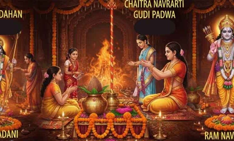 मार्च में त्योहारों की बहार: 3 मार्च को होलिका दहन, 19 से चैत्र नवरात्र का शुभारंभ