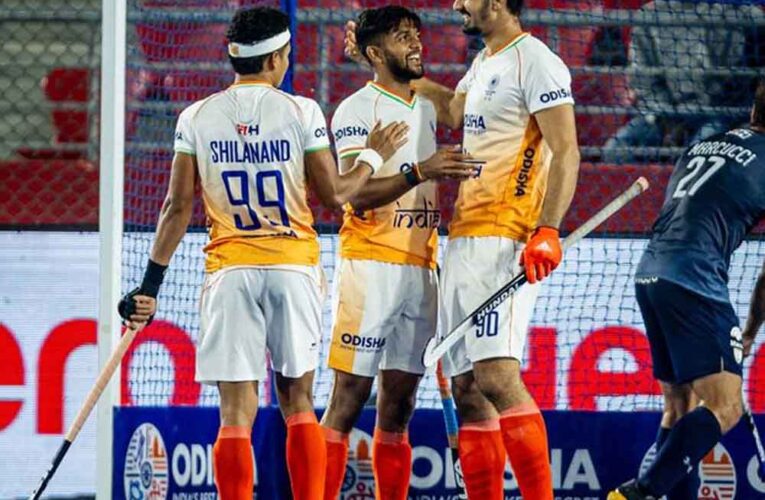 अर्जेंटीना ने एफआईएच प्रो-लीग के मुकाबले में भारत को 4-2 से हराया