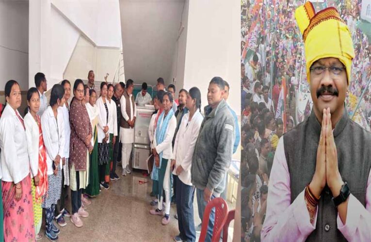 विधायक नारायण सिंह पट्टा ने सामुदायिक स्वास्थ्य केंद्र घुघरी को वाटर प्यूरीफायर समर्पित किया