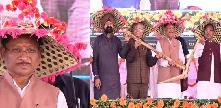 किसानों के सम्मान और समृद्धि के लिए सरकार प्रतिबद्ध : मुख्यमंत्री  विष्णुदेव साय