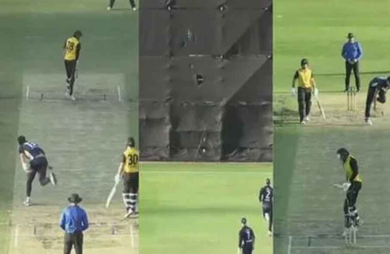 छोड़ी हुई गेंद पर छक्का! बल्लेबाज का अनोखा कारनामा देख हैरान रह गए सब