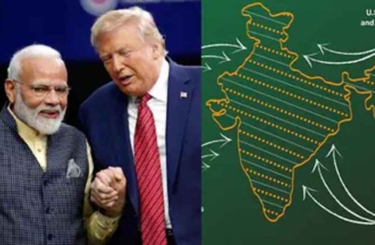 भारत के नक्शे में पूरा कश्मीर दिखा तो बौखलाया पाकिस्तान, अमेरिका के सामने लगाई गुहार