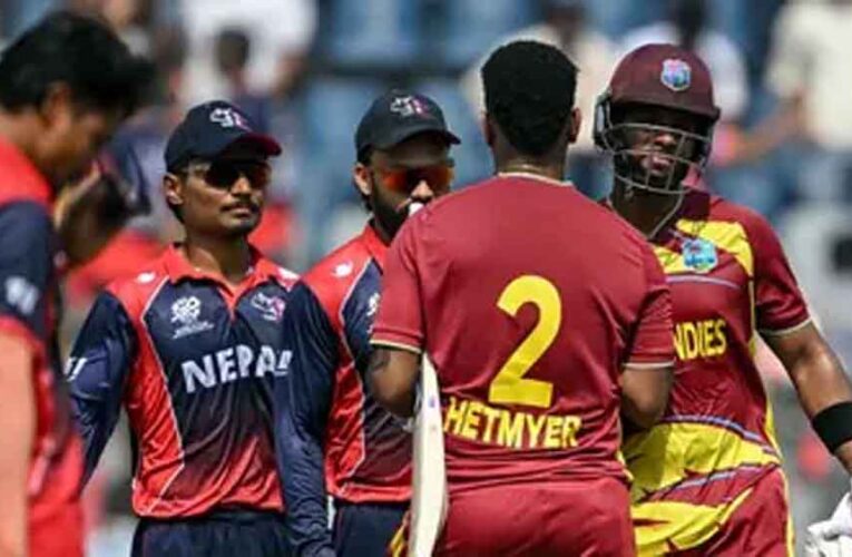 सुपर-8 में वेस्टइंडीज की धमाकेदार एंट्री, नेपाल का टूर्नामेंट खत्म