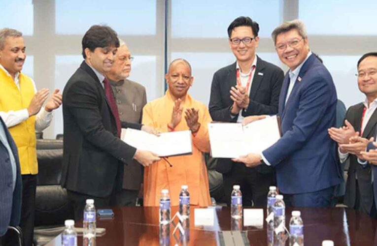 Yogi Adityanath का सिंगापुर दौरा तेज: जेवर एयरपोर्ट के लिए 4,458 करोड़ के दो बड़े प्रोजेक्ट्स को हरी झंडी