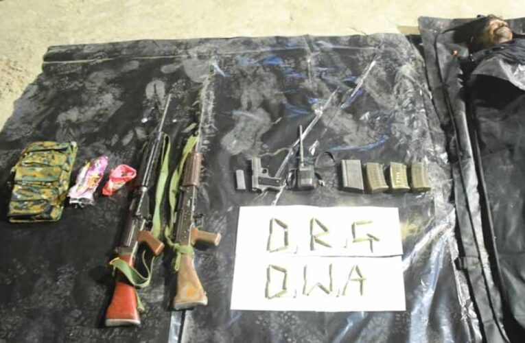 भैरमगढ़ एरिया कमेटी का इनामी माओवादी मुठभेड़ में ढेर, भारी मात्रा में हथियार और डंप बरामद