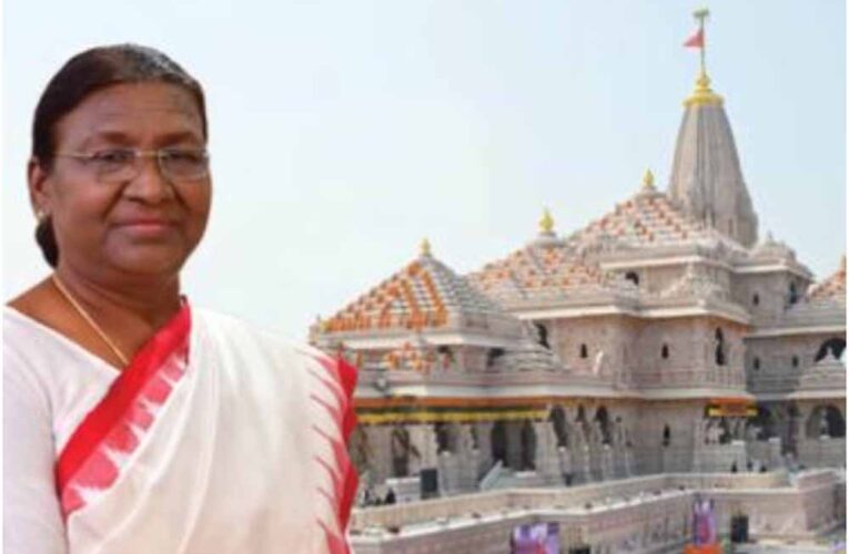 नव वर्ष पर राम मंदिर में श्रमिकों का सम्मान करेंगी राष्ट्रपति द्रौपदी मुर्मु, तैयारियां तेज
