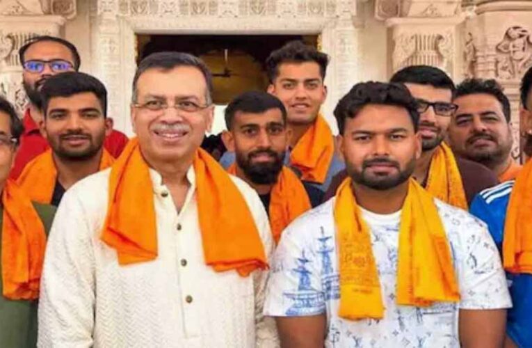 ऋषभ पंत ने Lucknow Super Giants संग राम मंदिर में टेका माथा, IPL से पहले जीत की मांगी दुआ