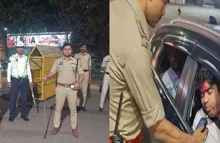 होली पर सख्ती: राजधानी में ड्रंक एंड ड्राइव के खिलाफ बड़ा अभियान, 130 चालकों पर कार्रवाई