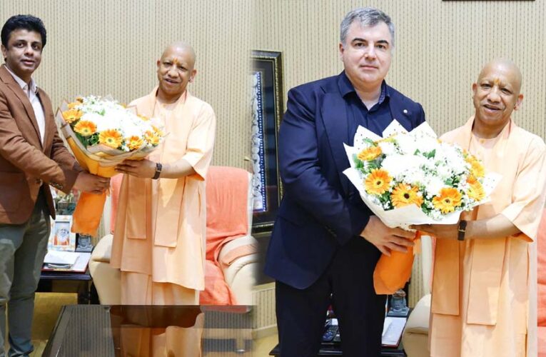 मुख्यमंत्री से मिले नोबेल पुरस्कार विजेता कॉन्स्टेंटिन नोवोसेलोव