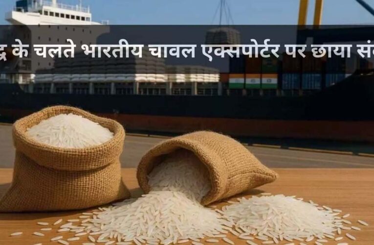 MP से बासमती का निर्यात ठप, समुद्र में फंसा चावल, किसानों और व्यापारियों की बढ़ी चिंता