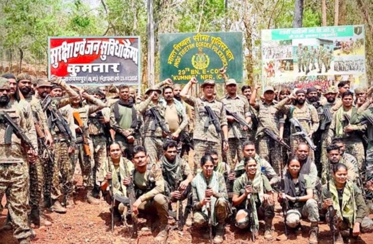 माओवादियों का ‘सेफजोन’ माने जाने वाले कुमनार में पुलिस ने स्थापित किया अंतिम सुरक्षा कैंप