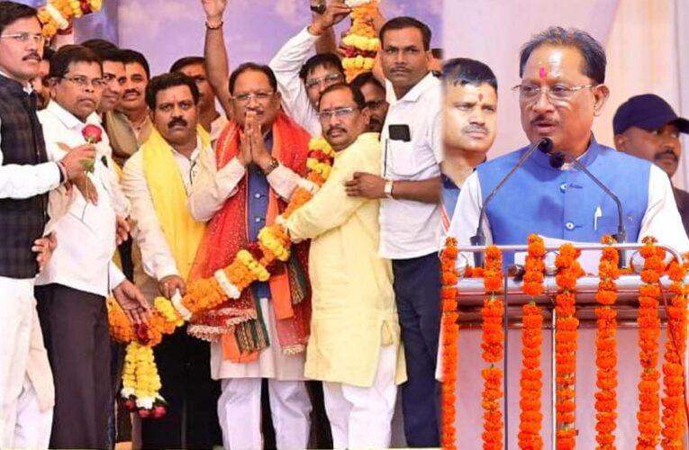 आदिवासियों के उत्थान के लिए प्रतिबद्ध है हमारी सरकार – मुख्यमंत्री विष्णु देव साय