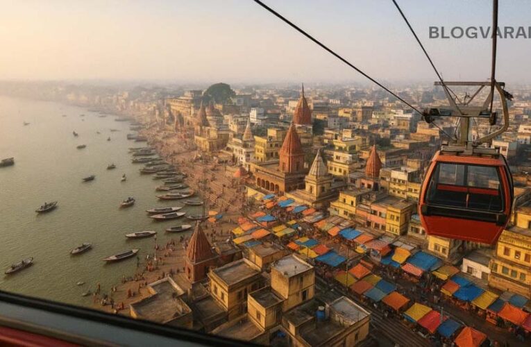 बनारस रोपवे: सिर्फ 15 मिनट में शिवमय स्टेशनों से होकर काशी विश्वनाथ दर्शन