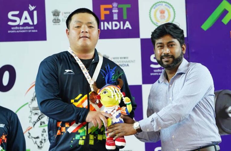 भारत्तोलन पुरुष 88 किग्रा वर्ग में अरुणाचल के रुबा ताडु बने चैंपियन