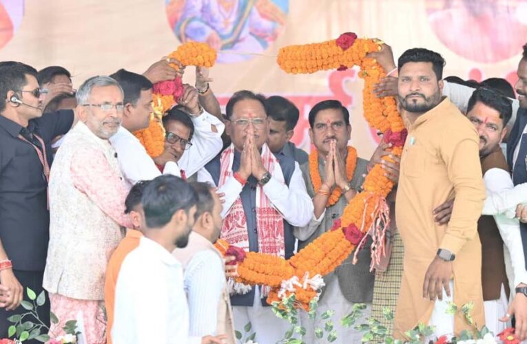 नया अध्याय: CM साय ने बिलासपुर में 26 करोड़ के विकास कार्यों का किया शिलान्यास और लोकार्पण