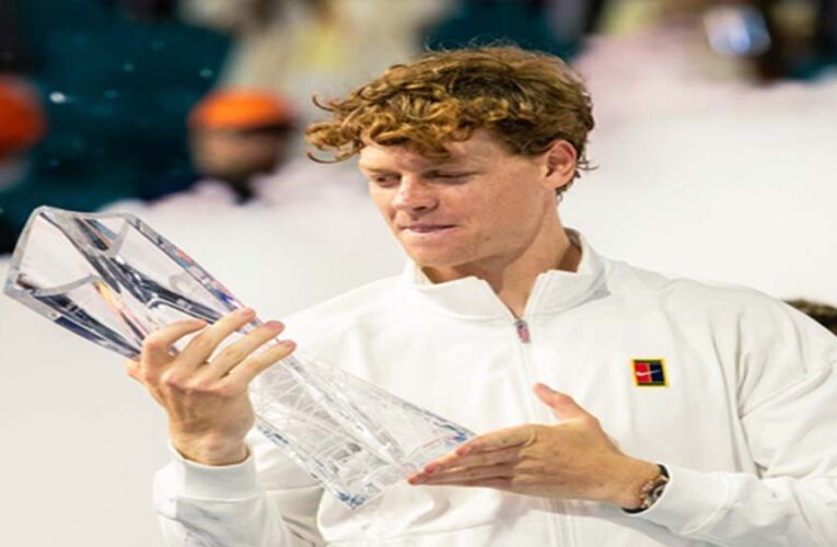 जैनिक सिनर ने मियामी ओपन का खिताब जीता, फाइनल में जिरी लेहेका को हराया