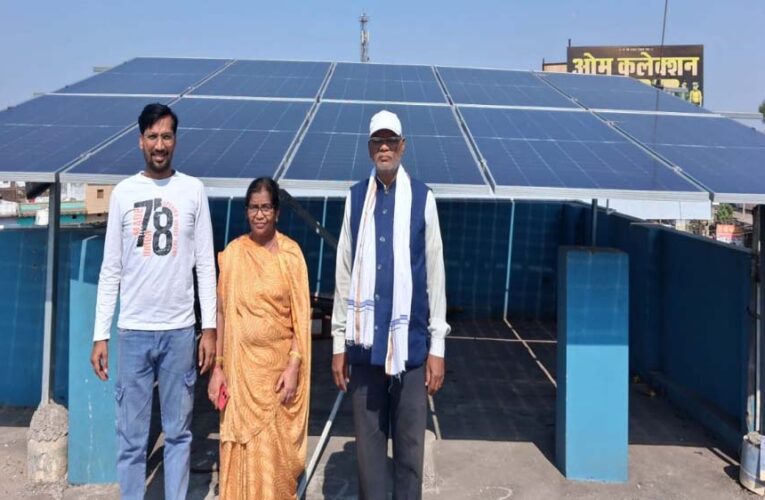 रायपुर : प्रधानमंत्री सूर्यघर मुफ्त बिजली योजना: जमुना पाण्डे का घर सौर ऊर्जा से हो रहा रोशन