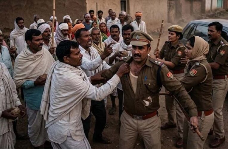 बिलासपुर में भीड़ ने पुलिस टीम पर किया हमला, महिला सिपाही से धक्का-मुक्की कर वर्दी फाड़ी, सात आरोपित गिरफ्तार