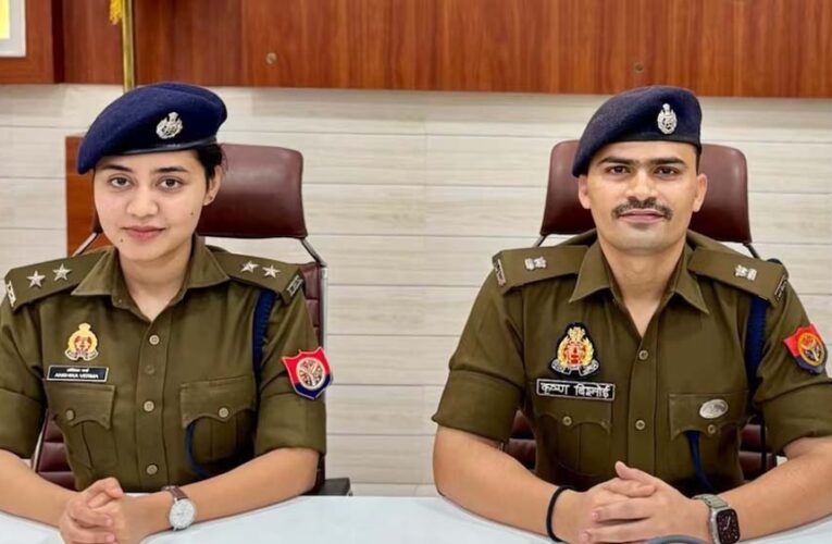 यूपी के दो IPS अफसरों की लव स्टोरी: लेडी सिंघम और सख्त एसपी की जोड़ी