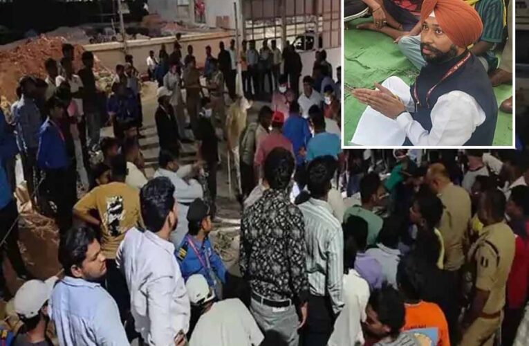 रामकृष्ण हॉस्पिटल मामला: ठेकेदार पर FIR दर्ज, राष्ट्रीय उपाध्यक्ष ने किया मौके का निरीक्षण