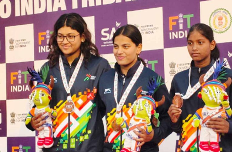 खेलो इंडिया ट्राइबल गेम्स: छत्तीसगढ़ को 1 सिल्वर, 2 ब्रॉन्ज; कर्नाटक 10 गोल्ड के साथ टॉप पर