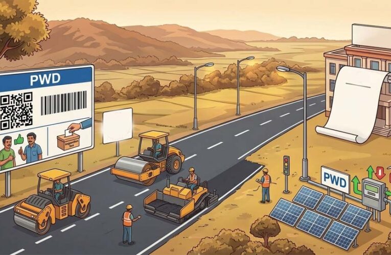 PWD की नई पहल: सड़क निर्माण पर QR कोड बोर्ड, अब सीधे कर सकेंगे शिकायत और जानकारी प्राप्त