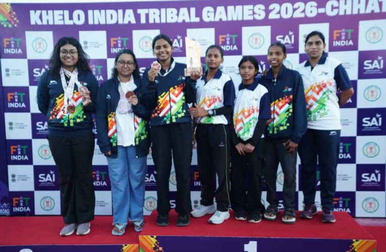 खेलो इंडिया ट्राइबल गेम्स 2026: तैराकी में कर्नाटक का दबदबा, महिला वर्ग में ओडिशा बनी चौंपियन