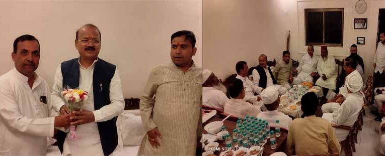 ईद के पर्व पर पहुंचे मध्य प्रदेश शासन के मंत्री भाई दिलीप जायसवाल