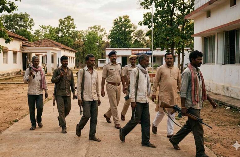 लाल आतंक को करारा झटका: कांकेर में 33 लाख के इनामी 6 माओवादियों ने किया सरेंडर