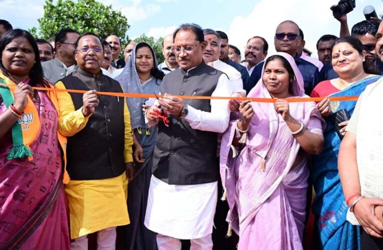 किसानों से किया हर एक वादा पूरा कर रही है हमारी सरकार : मुख्यमंत्री श्री साय