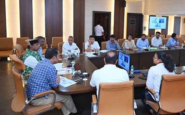 मंत्री  सारंग ने एशियन गेम्स के लिये तैयारियाँ की शुरू