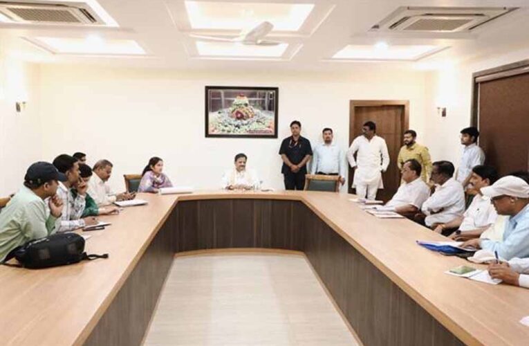 उप मुख्यमंत्री  शुक्ल ने हिनौती गौधाम के निर्माण कार्यों की समीक्षा की