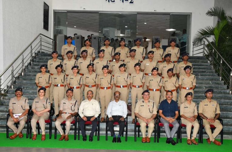 निष्पक्षता, ईमानदारी एवं संवेदनशीलता ही पुलिस अधिकारी की पहचान : पुलिस महानिदेशक मकवाणा