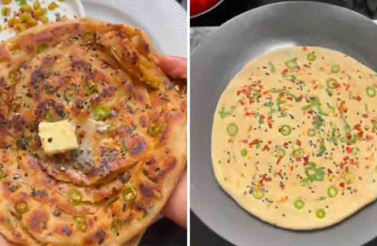 चिली गार्लिक लच्छा पराठा रेसिपी: घर पर बनाएं रेस्टोरेंट जैसा चटपटा पराठा