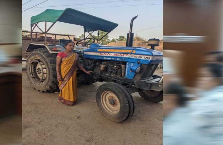 ट्रैक्टर से बदली तकदीर: हरदोली की भगवती देवी बनीं आत्मनिर्भरता की मिसाल