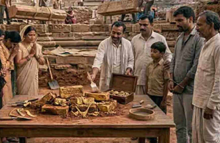 ललितपुर में खुदाई के दौरान ‘खजाना’ मिलने का दावा, गांव में मची हलचल