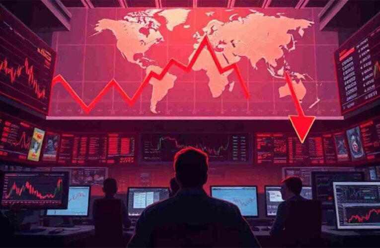 शेयर बाजार में भूचाल: होर्मुज तनाव, क्रूड की बढ़त और IT शेयरों में गिरावट, सेंसेक्स 755 अंक नीचे