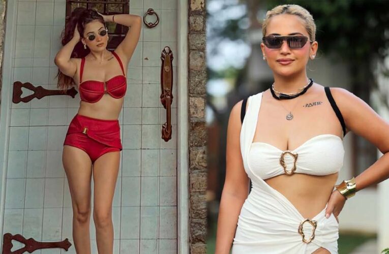 बिकिनी में अफगानी मॉडल सदफ शंकर ने फ्लॉन्ट किया फिगर, देश छोड़ भारत में बसी