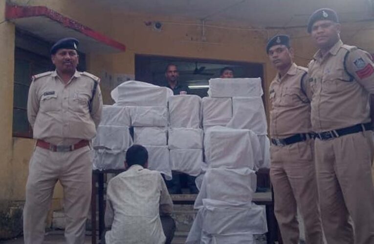 बिना नंबर की बोलेरो में 19 पेटी अंग्रेजी शराब जब्त, सनेह उर्फ शनि सिंह गिरफ्तार—एक आरोपी फरार