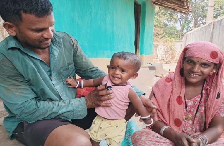 अबूझमाड़ की पारुल को मिली नई ज़िंदगी : प्रोजेक्ट धड़कन बनी नन्ही धड़कनों का सहारा