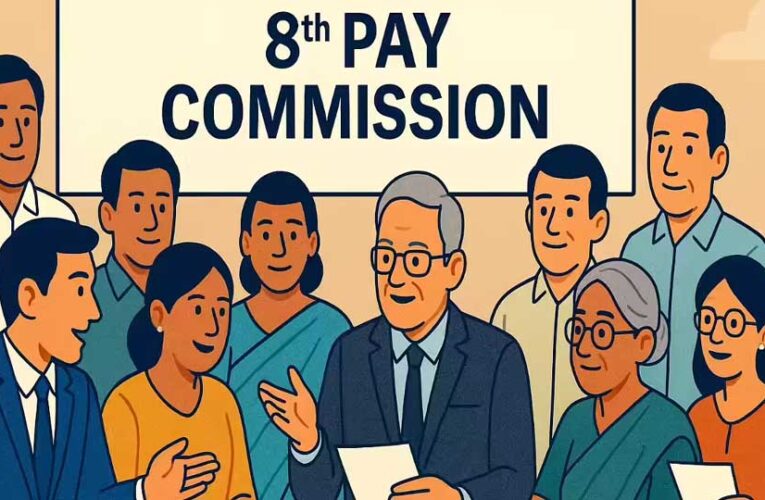 8वें वेतन आयोग पर बड़ा अपडेट, सैलरी और फिटमेंट फैक्टर पर होगा अहम फैसला