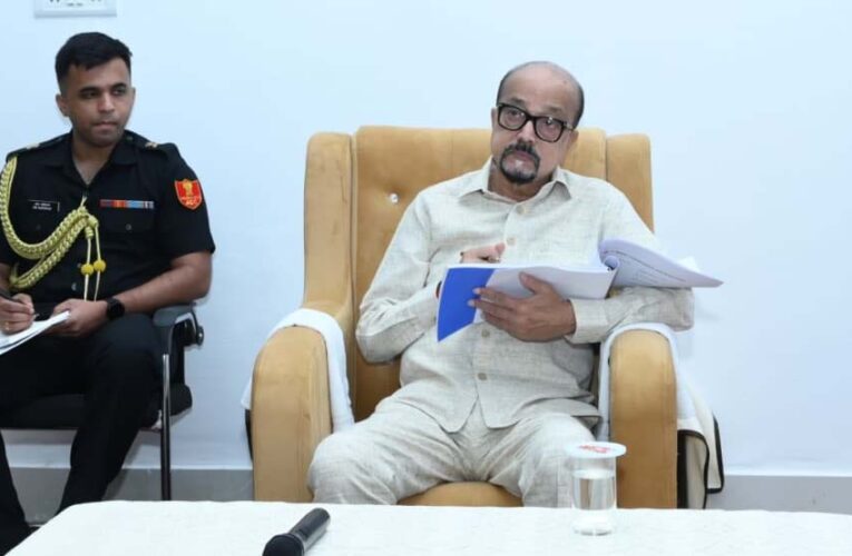 जल संरक्षण के कार्यों को और गति दें,अधिक से अधिक पेड़ लगाकर संरक्षित करें-राज्यपाल डेका